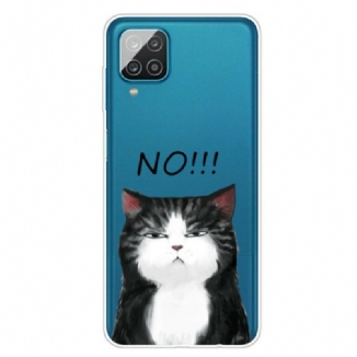 Coque Samsung Galaxy A12 / M12 Le Chat Qui Dit Non