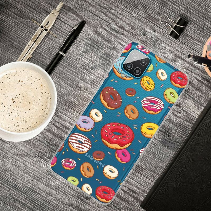 Coque Samsung Galaxy A12 / M12 Love Donuts