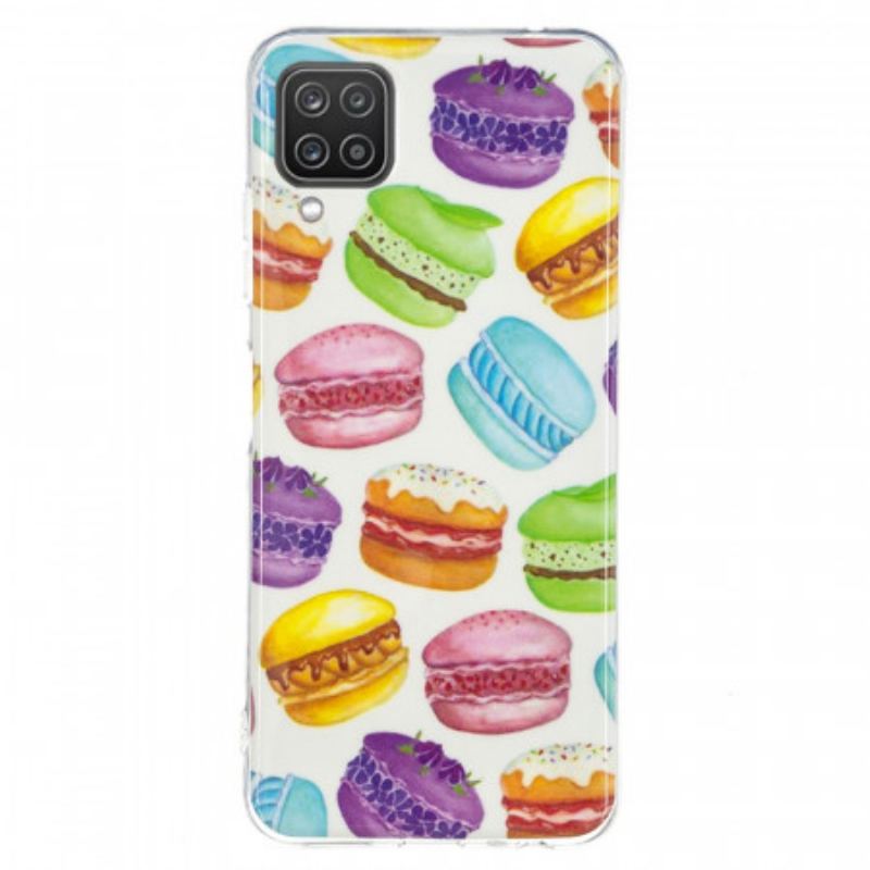 Coque Samsung Galaxy A12 / M12 Macarons Fluorescente