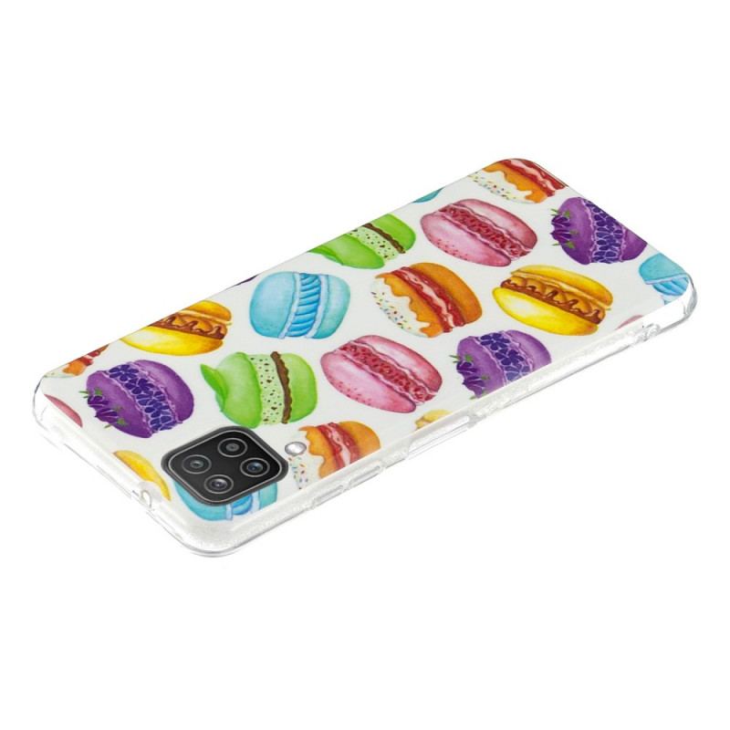 Coque Samsung Galaxy A12 / M12 Macarons Fluorescente