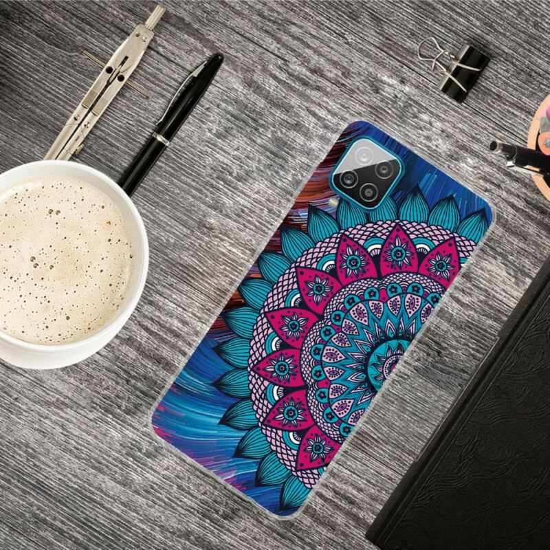 Coque Samsung Galaxy A12 / M12 Mandala Coloré