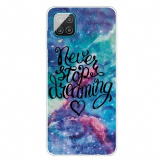 Coque Samsung Galaxy A12 / M12 Never Stop Dreaming