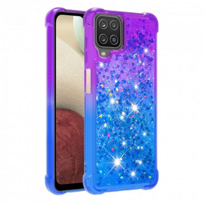 Coque Samsung Galaxy A12 / M12 Paillettes Colors