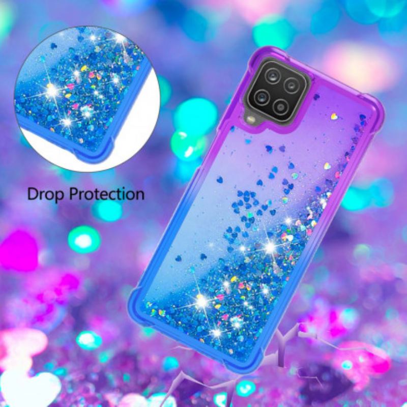 Coque Samsung Galaxy A12 / M12 Paillettes Colors