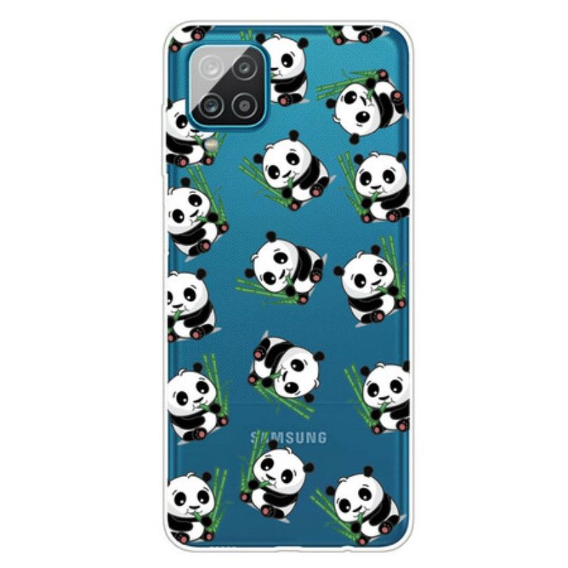 Coque Samsung Galaxy A12 / M12  Petits Pandas