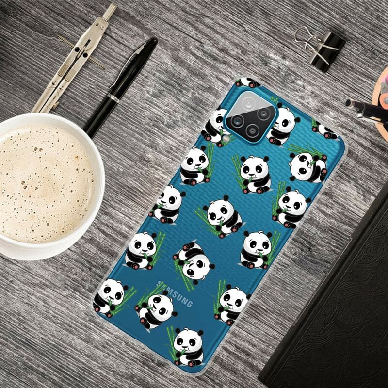 Coque Samsung Galaxy A12 / M12  Petits Pandas