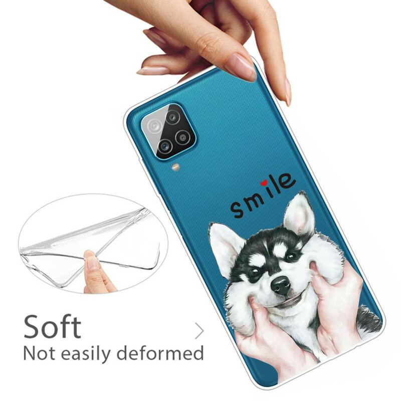 Coque Samsung Galaxy A12 / M12 Smile Dog