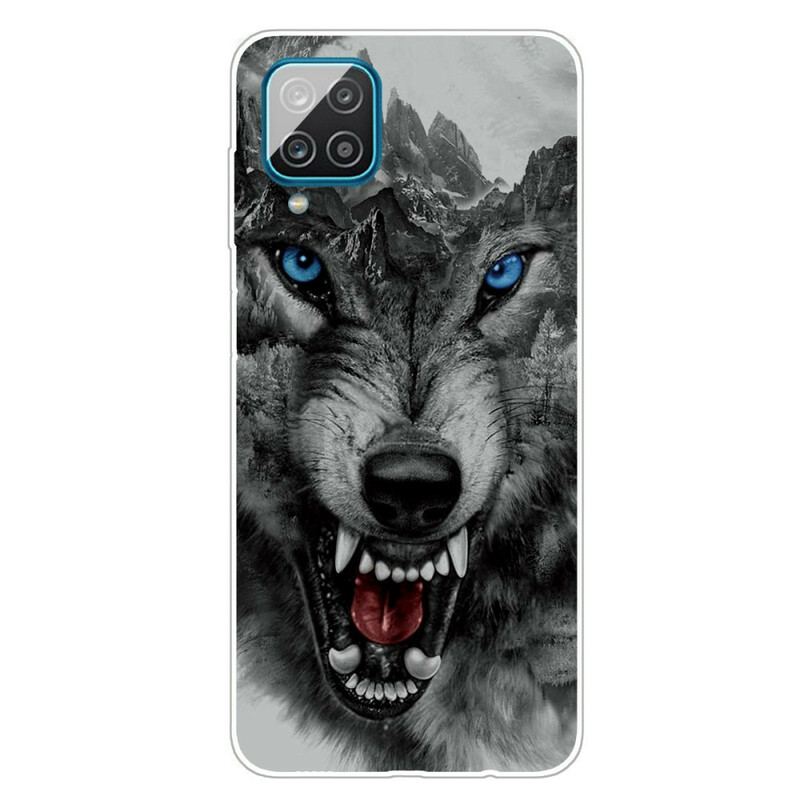 Coque Samsung Galaxy A12 / M12 Sublime Loup