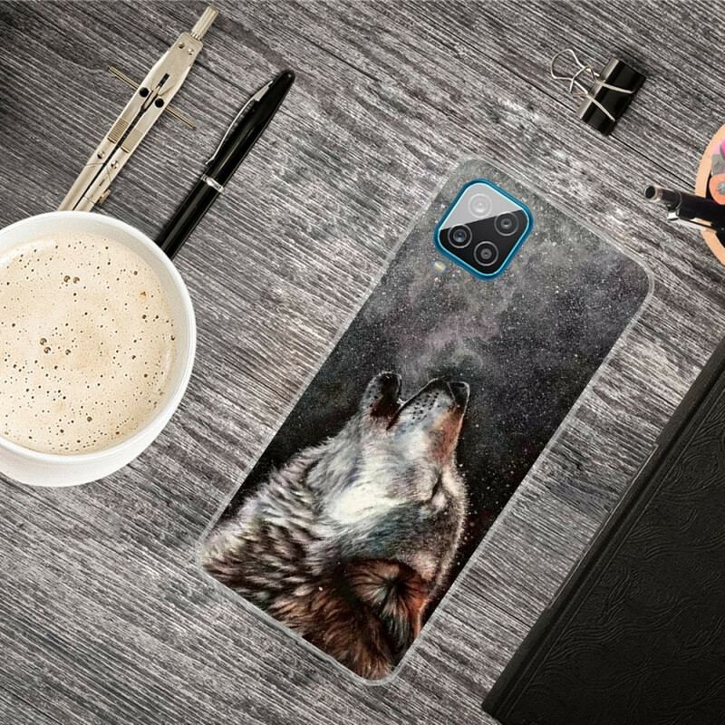 Coque Samsung Galaxy A12 / M12 Sublime Loup