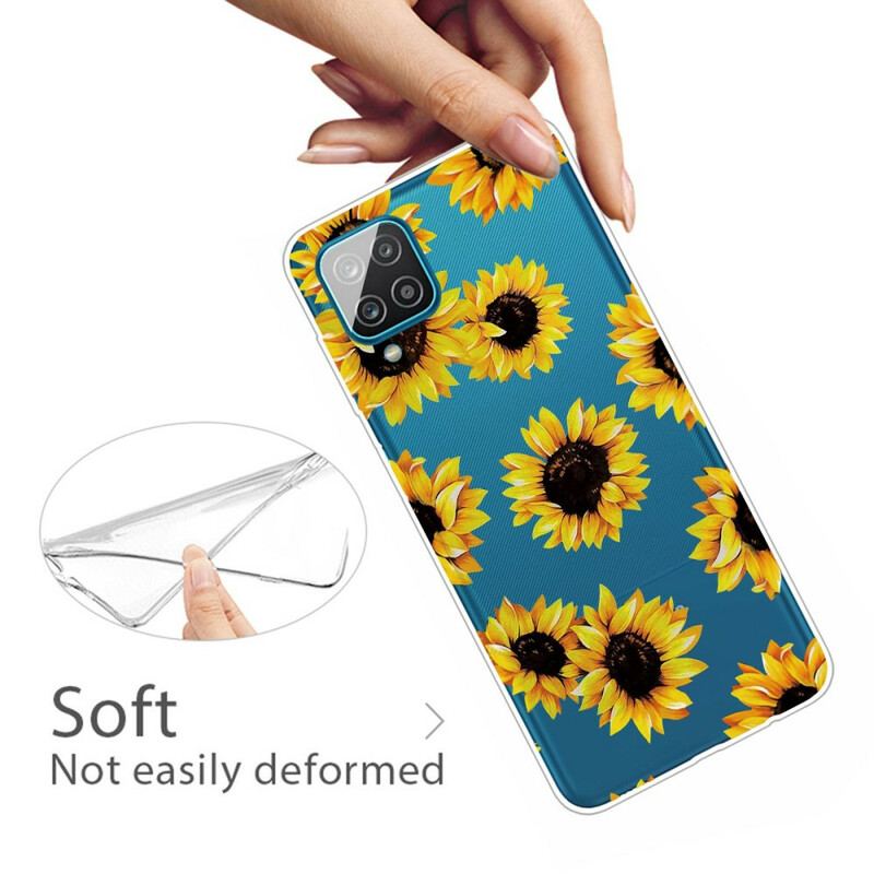 Coque Samsung Galaxy A12 / M12 Tournesols