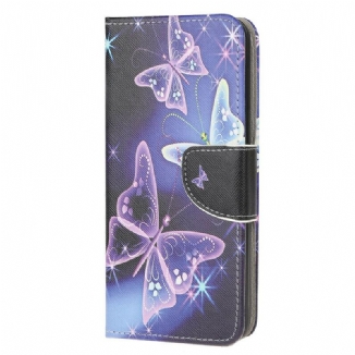 Housse Samsung Galaxy A12 / M12 Butterflies