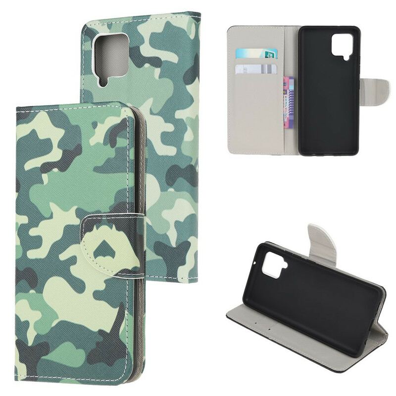 Housse Samsung Galaxy A12 / M12 Camouflage Militaire