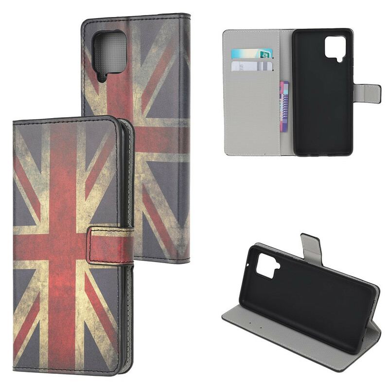 Housse Samsung Galaxy A12 / M12 Drapeau Angleterre