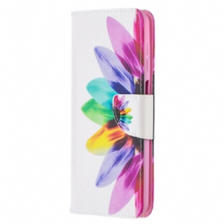 Housse Samsung Galaxy A12 / M12 Fleur Aquarelle