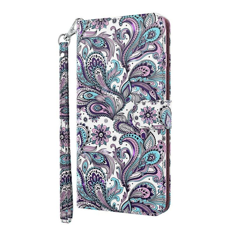 Housse Samsung Galaxy A12 / M12 Fleurs Motifs