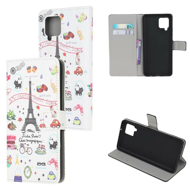 Housse Samsung Galaxy A12 / M12 J'adore Paris