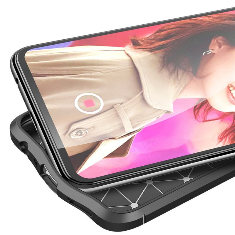 Coque Oppo Find X3 Lite Effet Cuir Litchi Double Line