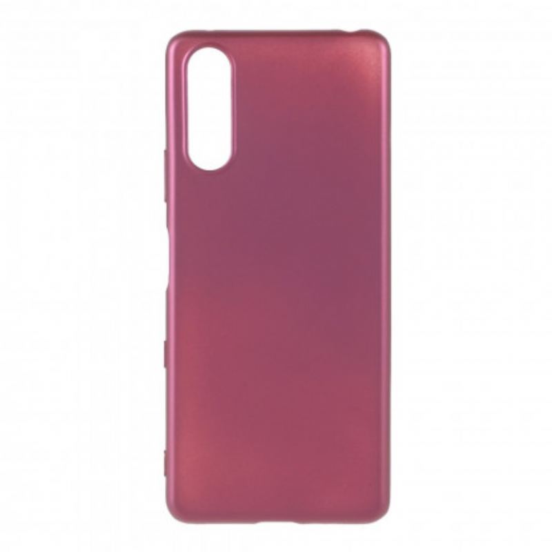 Coque Sony Xperia 10 III Silicone Givré