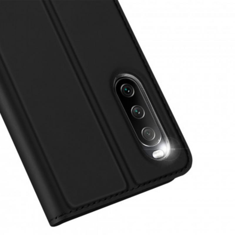 Flip Cover Sony Xperia 10 III Skin Pro DUX DUCIS