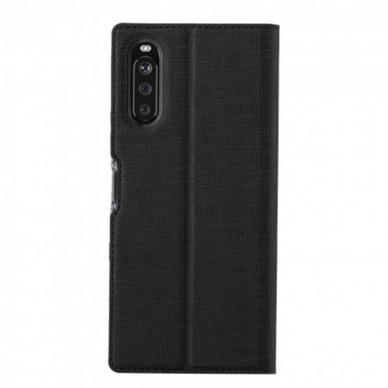 Flip Cover Sony Xperia 10 III Texturée VILI DMX