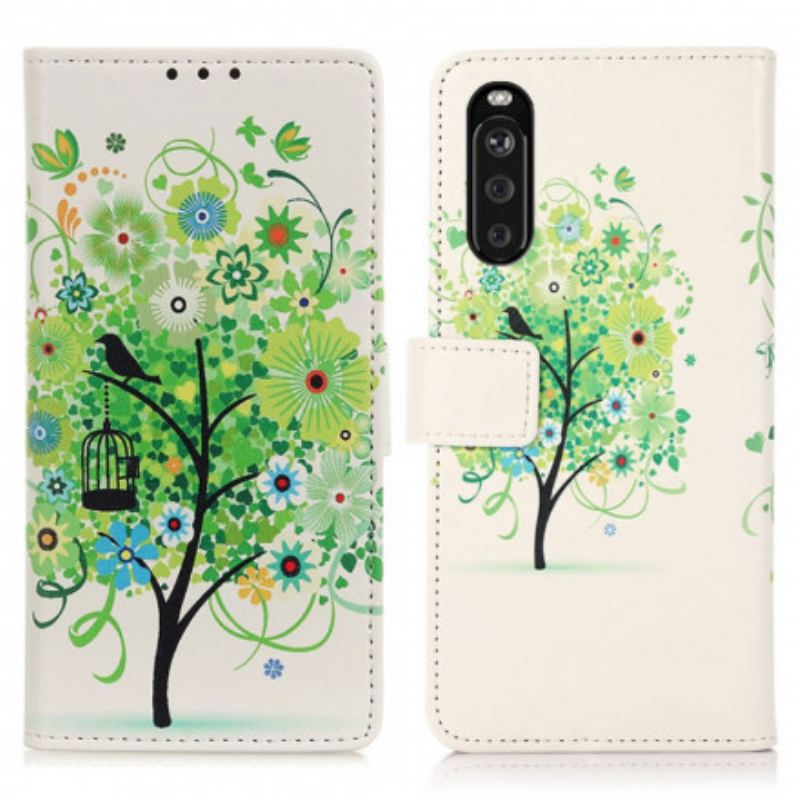 Housse Sony Xperia 10 III Arbre Fleuri