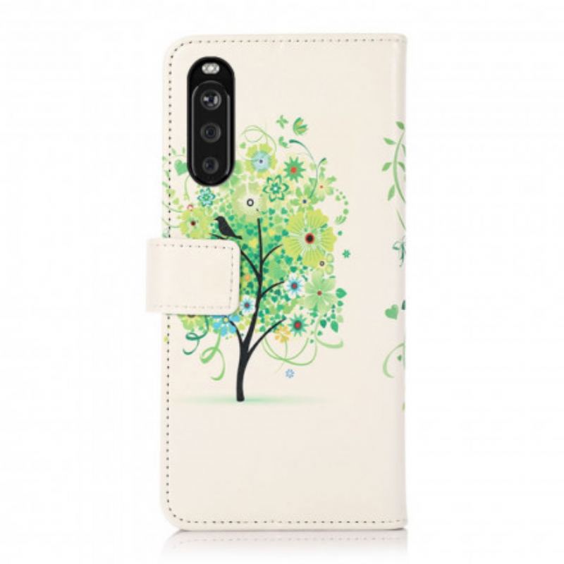 Housse Sony Xperia 10 III Arbre Fleuri