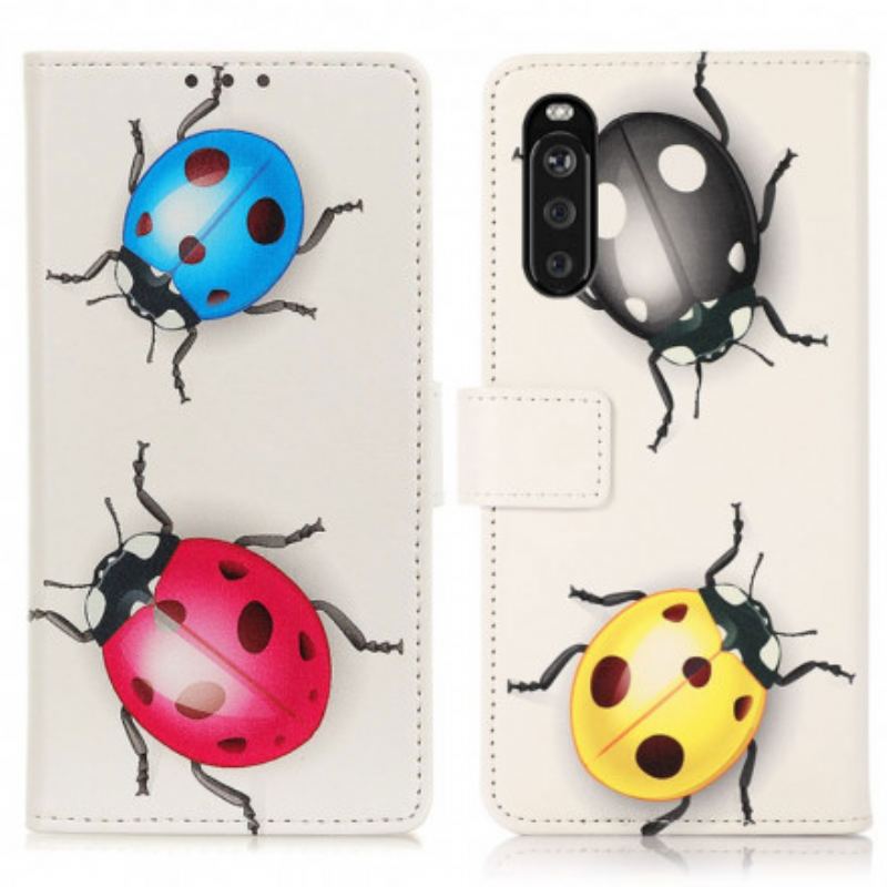 Housse Sony Xperia 10 III Coccinelles