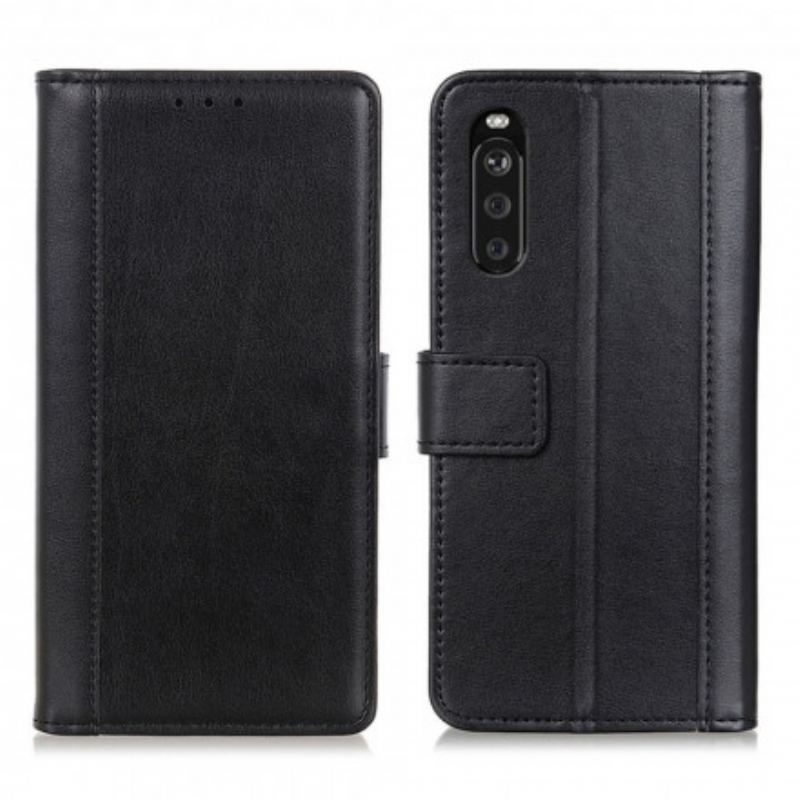 Housse Sony Xperia 10 III Style Cuir Classique