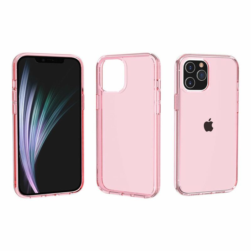 Coque iPhone 12 / 12 Pro Colorée Transparente