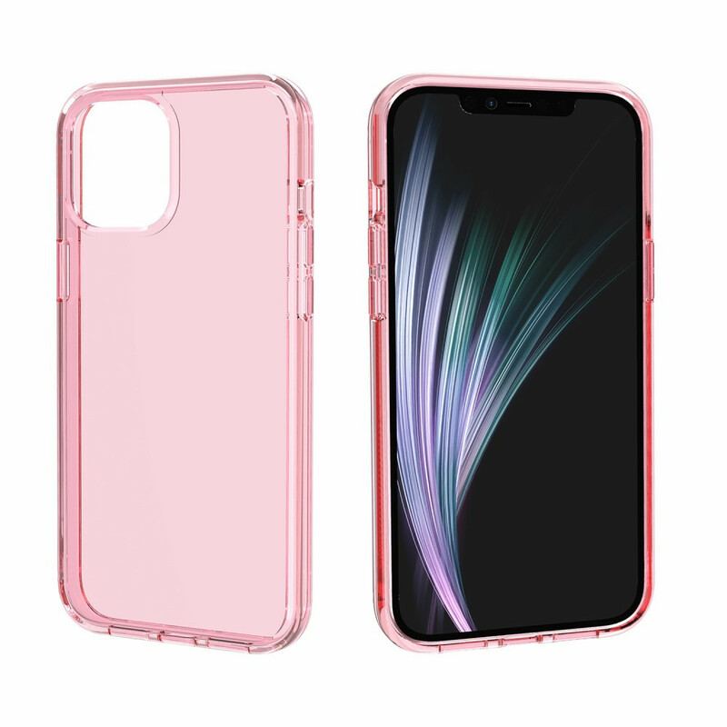 Coque iPhone 12 / 12 Pro Colorée Transparente