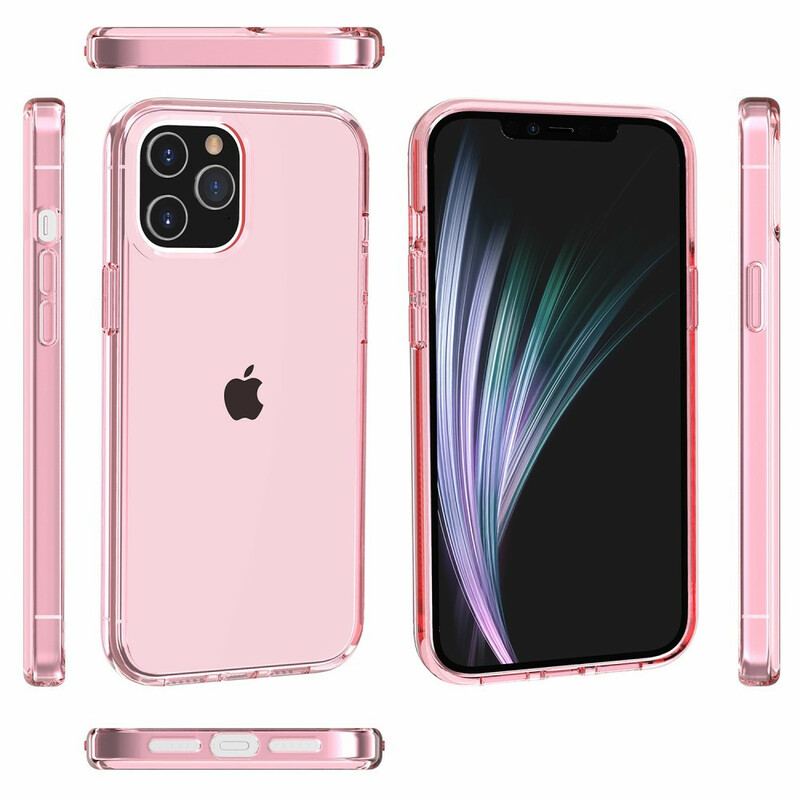 Coque iPhone 12 / 12 Pro Colorée Transparente