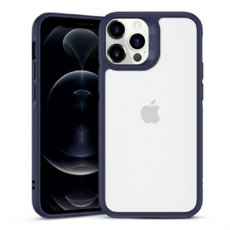 Coque iPhone 12 / 12 Pro Dos en Verre et Rebords en Silicone