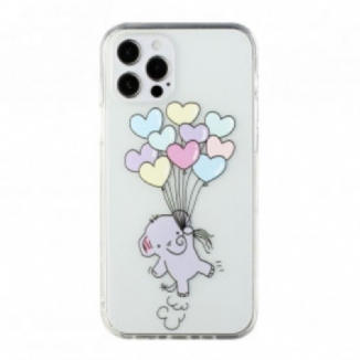 Coque iPhone 12 / 12 Pro Éléphant Ballons