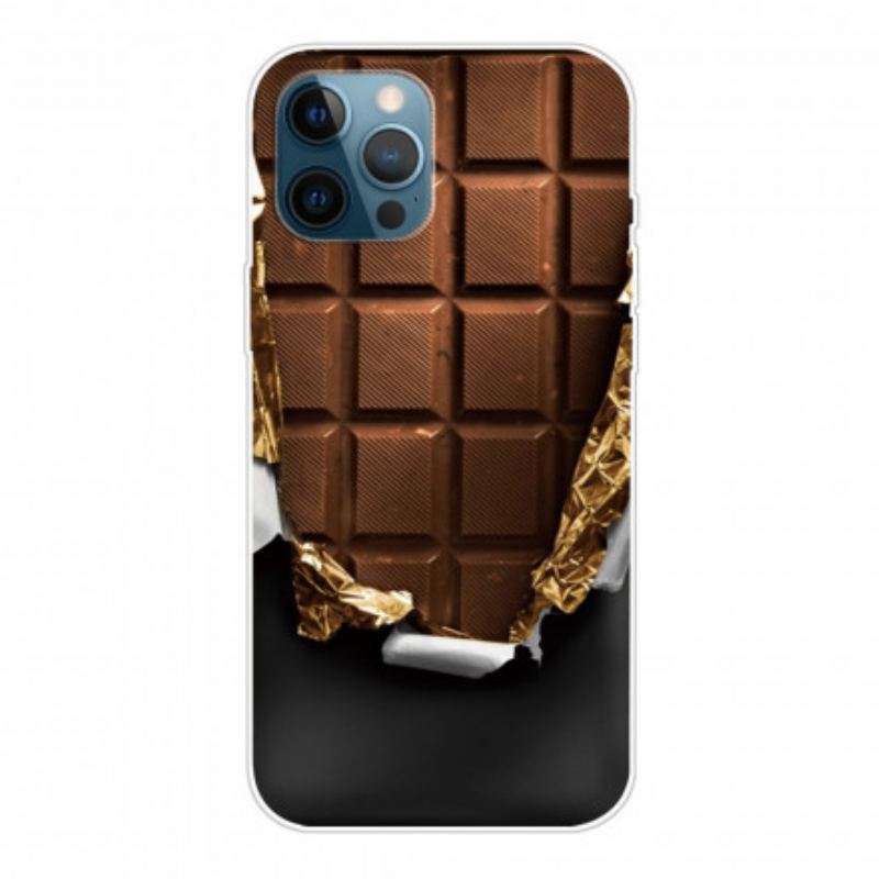 Coque iPhone 12 / 12 Pro Flexible Chocolat