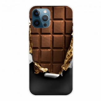 Coque iPhone 12 / 12 Pro Flexible Chocolat