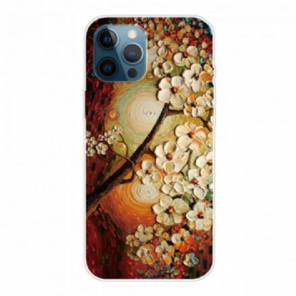 Coque iPhone 12 / 12 Pro Flexible Fleurs