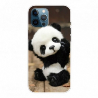 Coque iPhone 12 / 12 Pro Flexible Panda