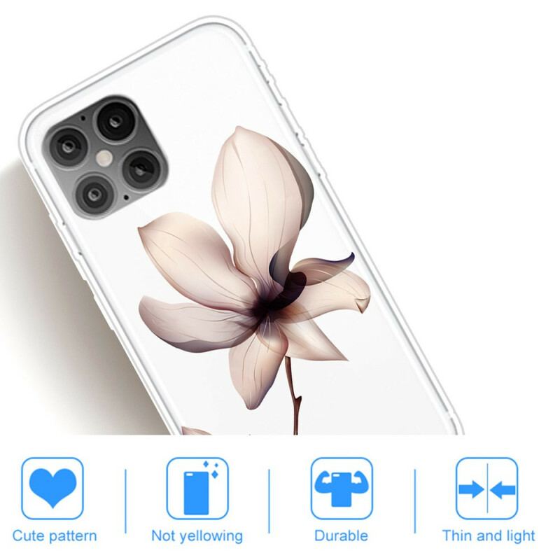 Coque iPhone 12 / 12 Pro Florale Premium