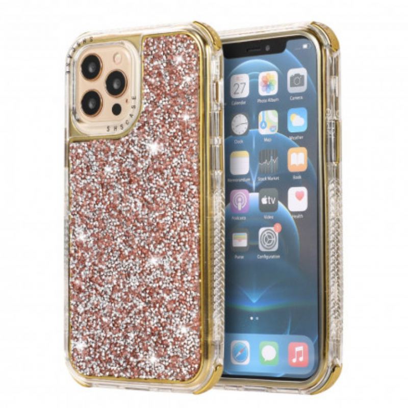 Coque iPhone 12 / 12 Pro Paillettes Étincelantes