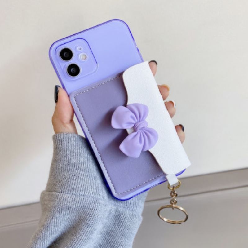 Coque iPhone 12 / 12 Pro Porte-Carte Porte-Clés