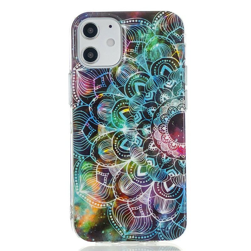 Coque iPhone 12 / 12 Pro Série Floralies Fluorescente