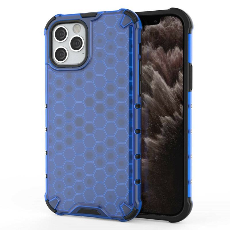 Coque iPhone 12 / 12 Pro Style Nid d'Abeille