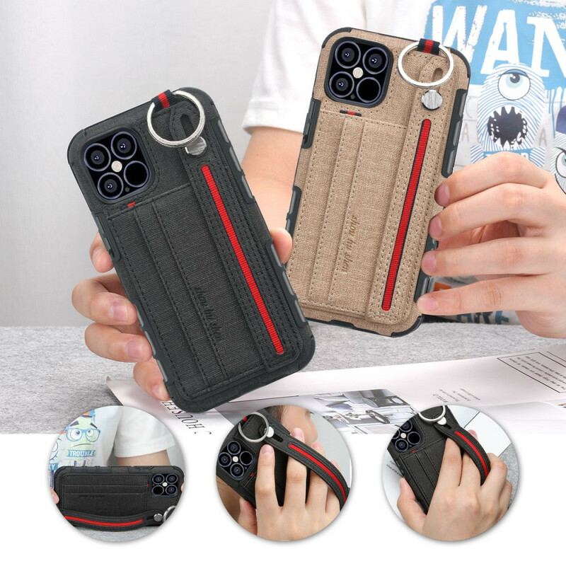 Coque iPhone 12 / 12 Pro Tissu SHOUHUSHEN