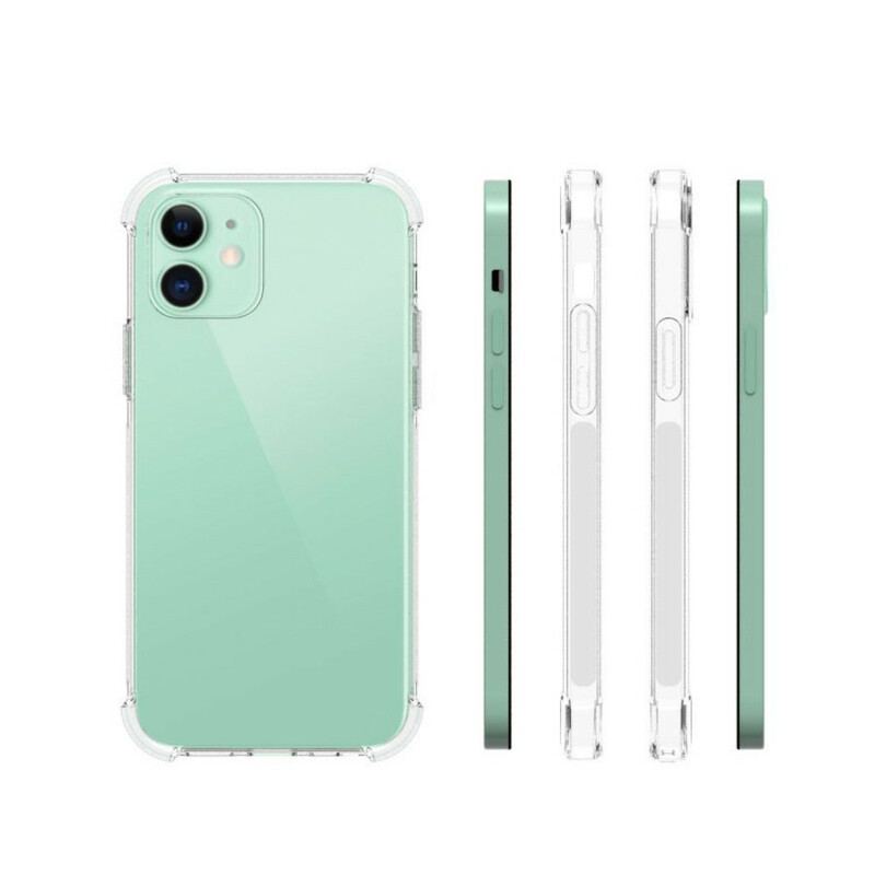 Coque IPhone 12 / 12 Pro Transparente Coins Renforcés