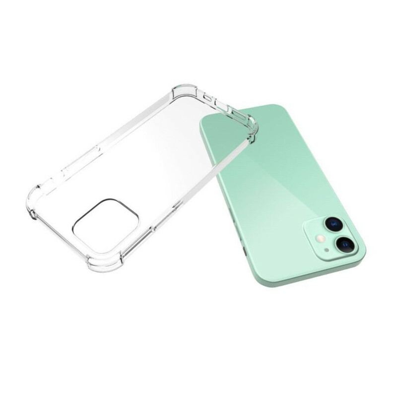 Coque IPhone 12 / 12 Pro Transparente Coins Renforcés