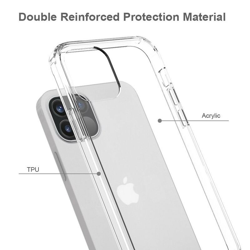 Coque iPhone 12 / 12 Pro Transparente Hybride