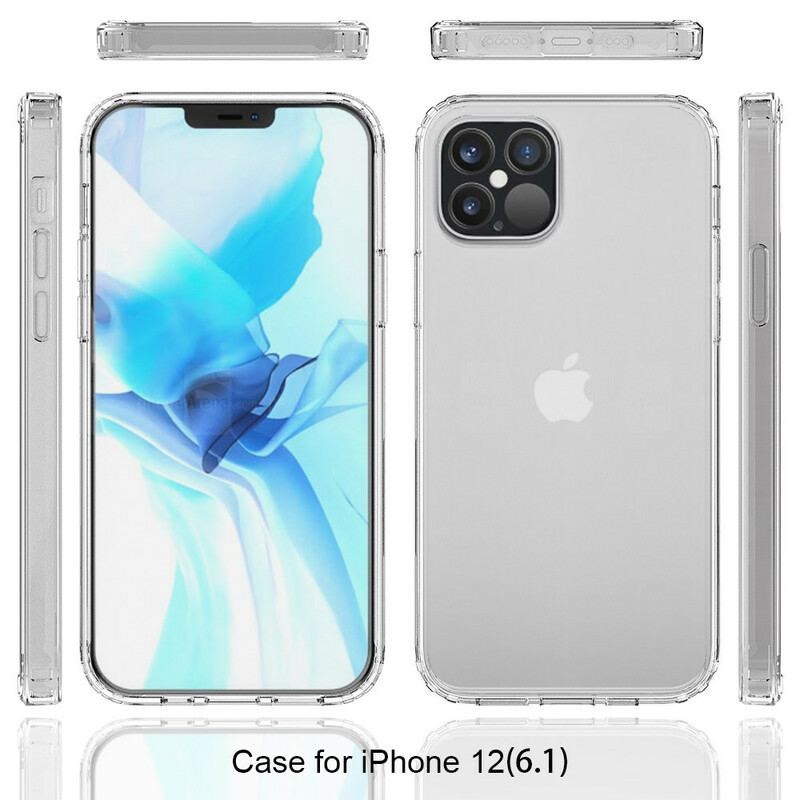 Coque iPhone 12 / 12 Pro Transparente Hybride