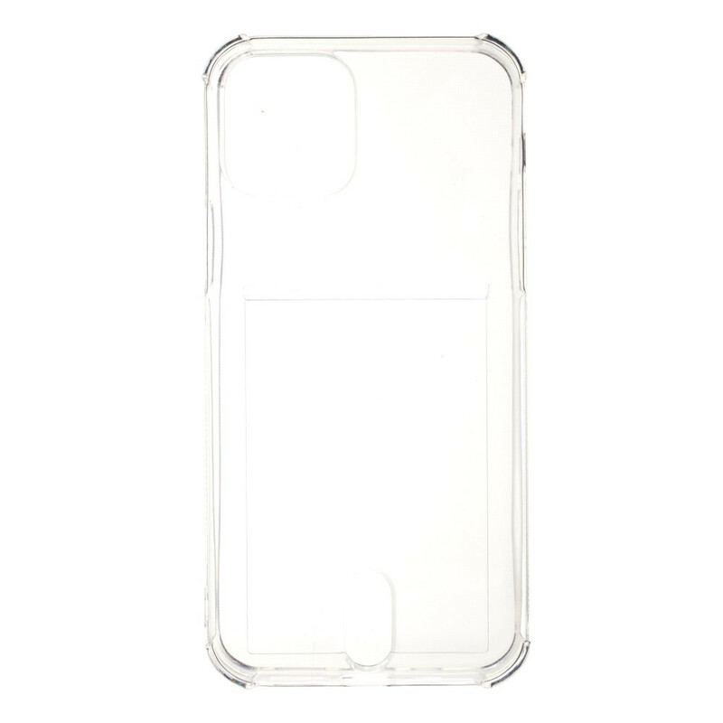 Coque iPhone 12 / 12 Pro Transparente Porte-Carte