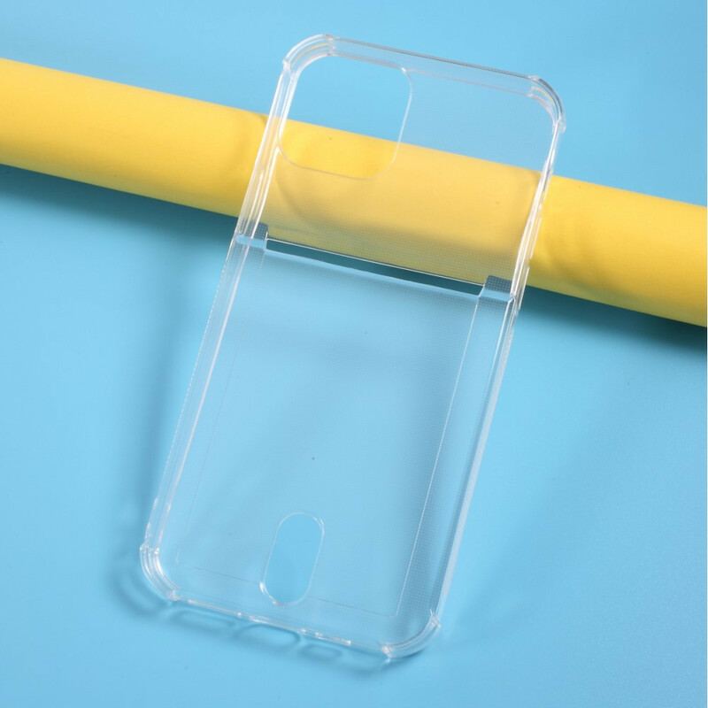 Coque iPhone 12 / 12 Pro Transparente Porte-Carte