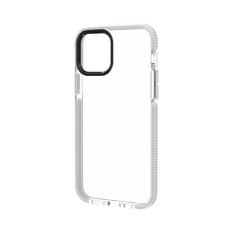 Coque iPhone 12 / 12 Pro Transparente rebords Silicone